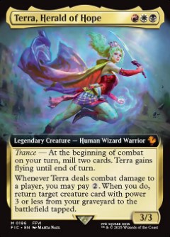 Terra, Herald of Hope Final Fantasy Commander decks Bordless